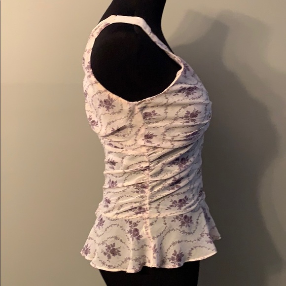 NWOT Express 100% silk blouse Size 6 - Picture 5 of 7